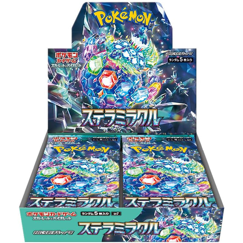 Pokémon Japanese Stellar Miracle SV7 Booster Box Sealed