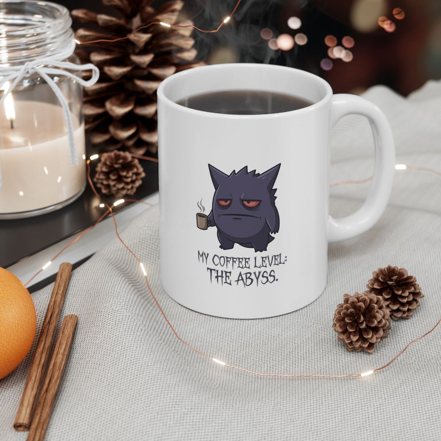 Kanzen Gear “Coffee Level: The Abyss” Mug