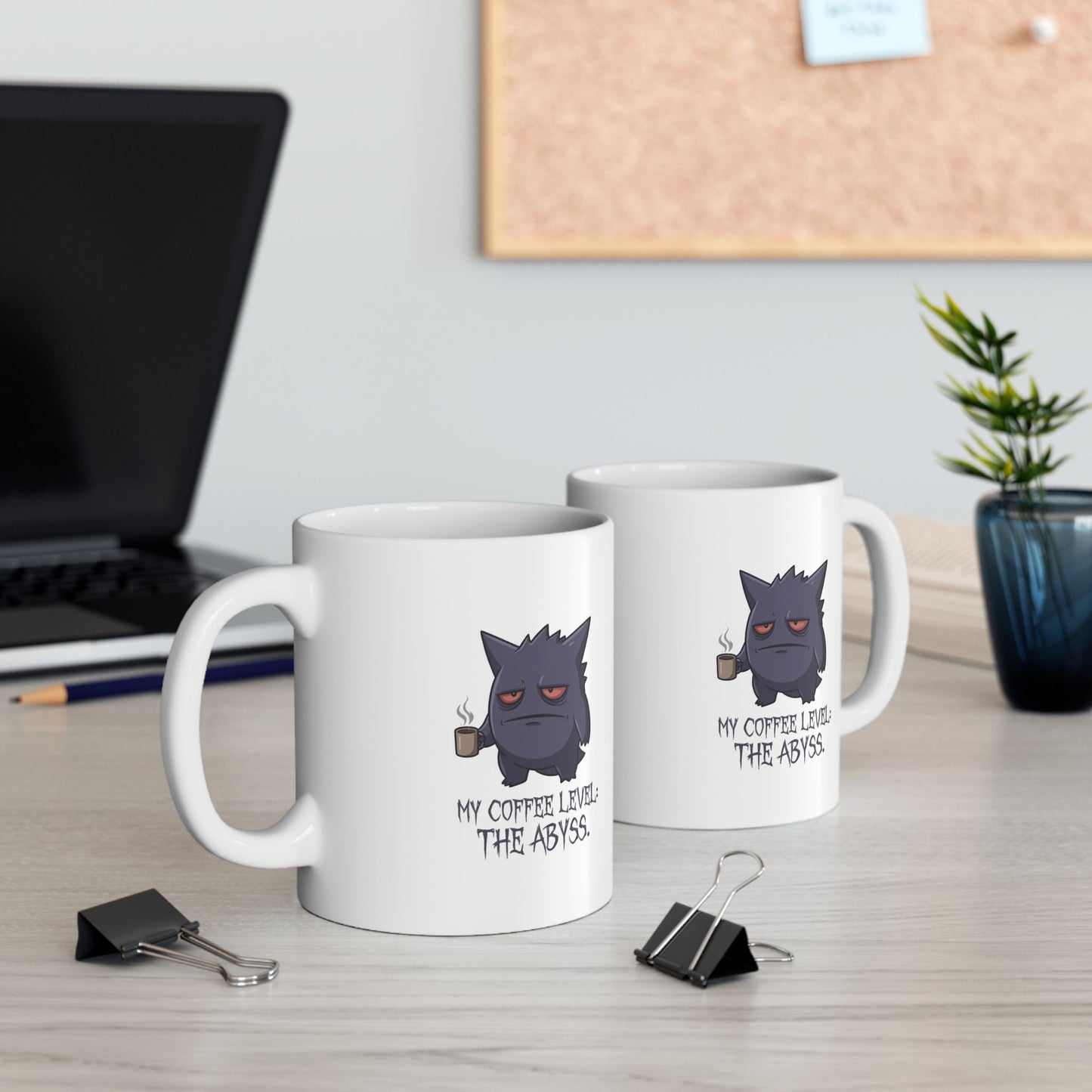 Kanzen Gear “Coffee Level: The Abyss” Mug