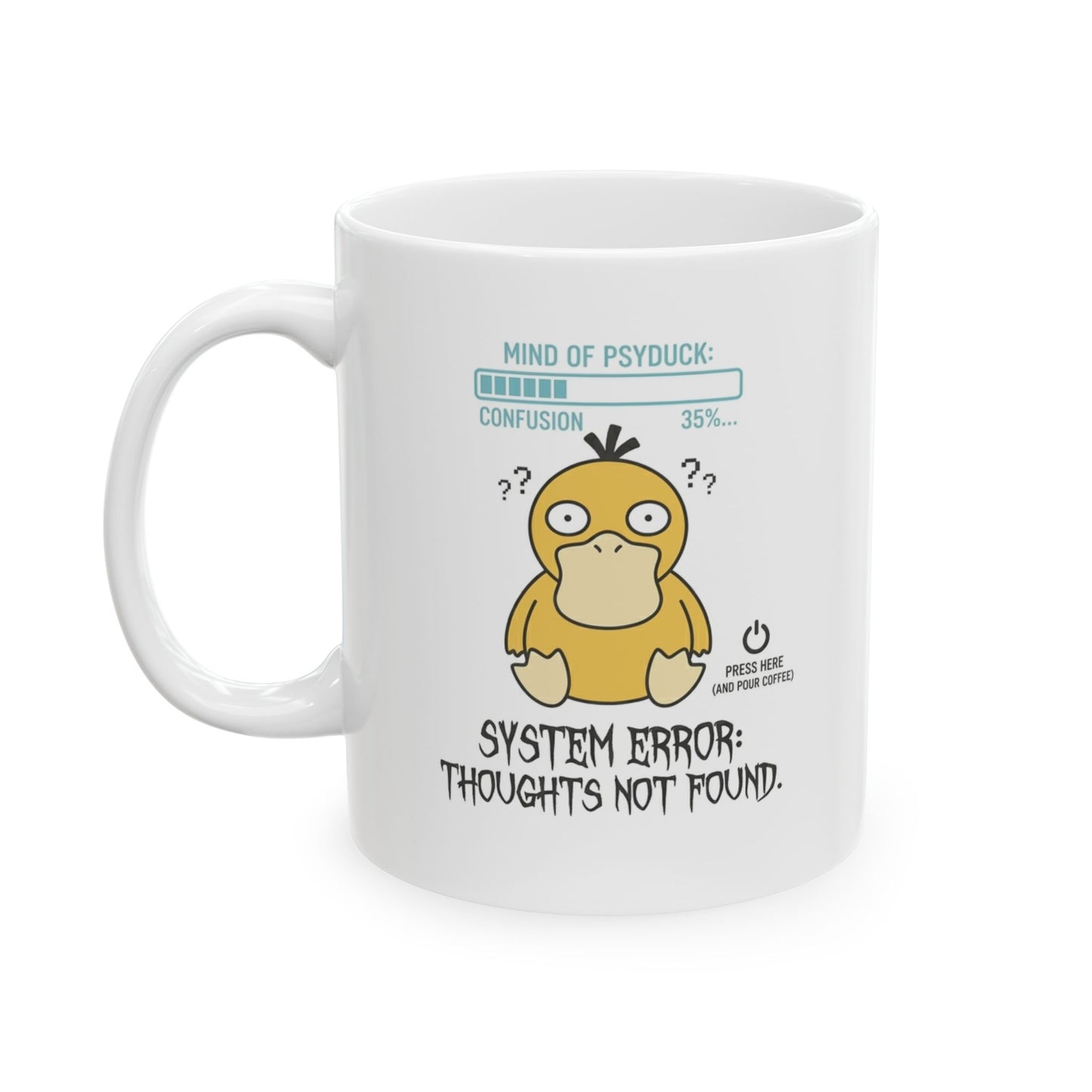 Kanzen Gear “System Error: Thoughts Not Found” Mug