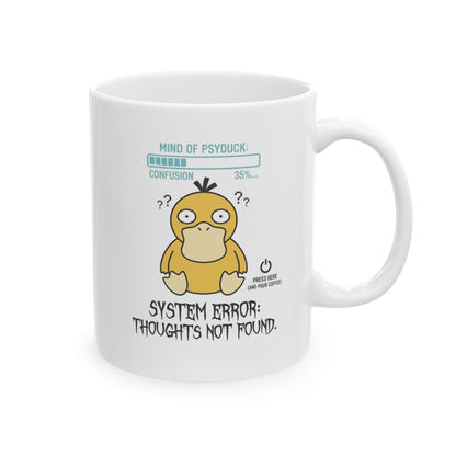 Kanzen Gear “System Error: Thoughts Not Found” Mug