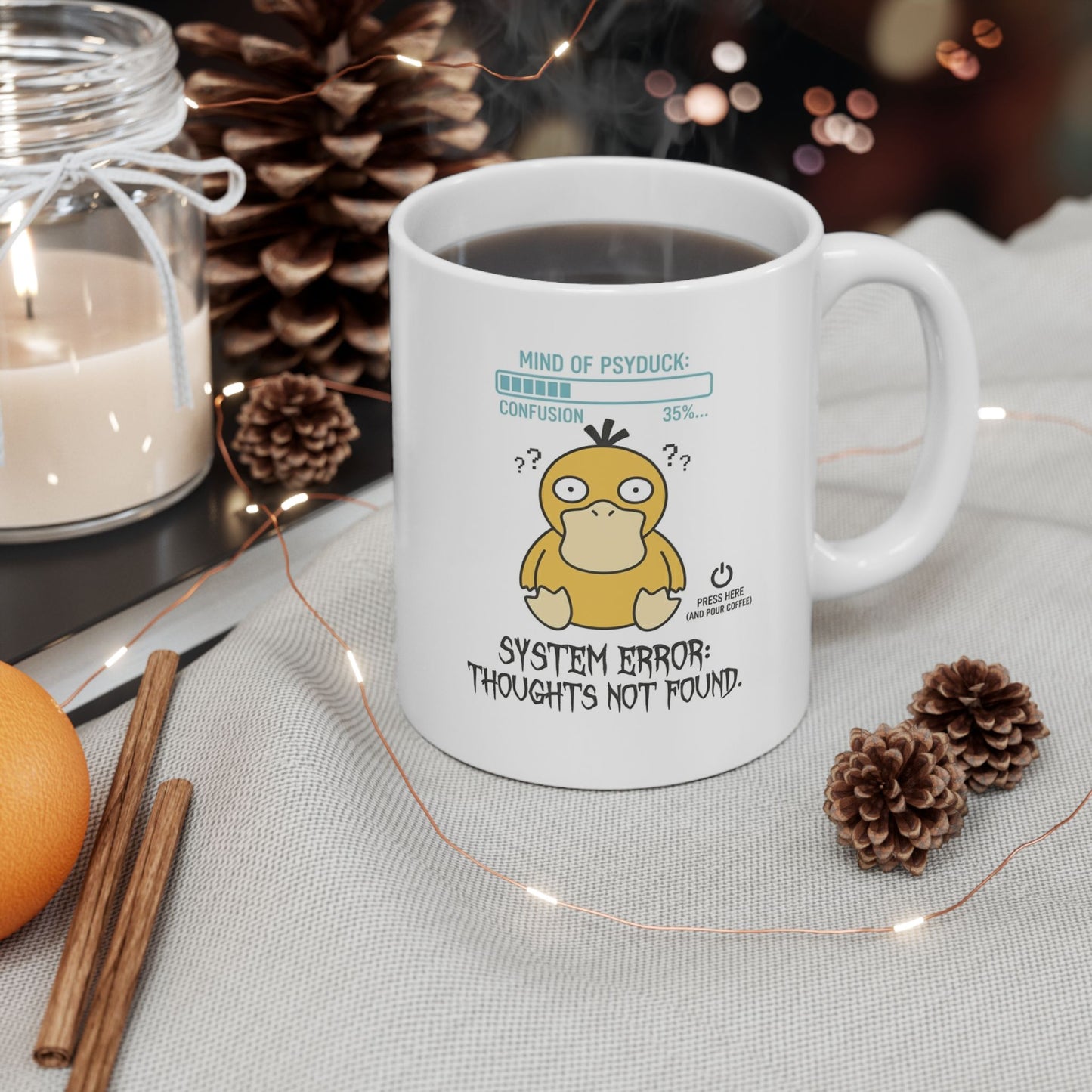 Kanzen Gear “System Error: Thoughts Not Found” Mug