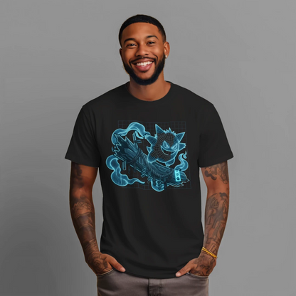 Kanzen Gear | Phantom Signal – Neon Spirit Streetwear Shirt (Holo Edition)