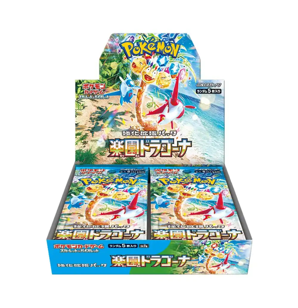 Pokémon Japanese Paradise Dragona SV7a Booster Box Sealed