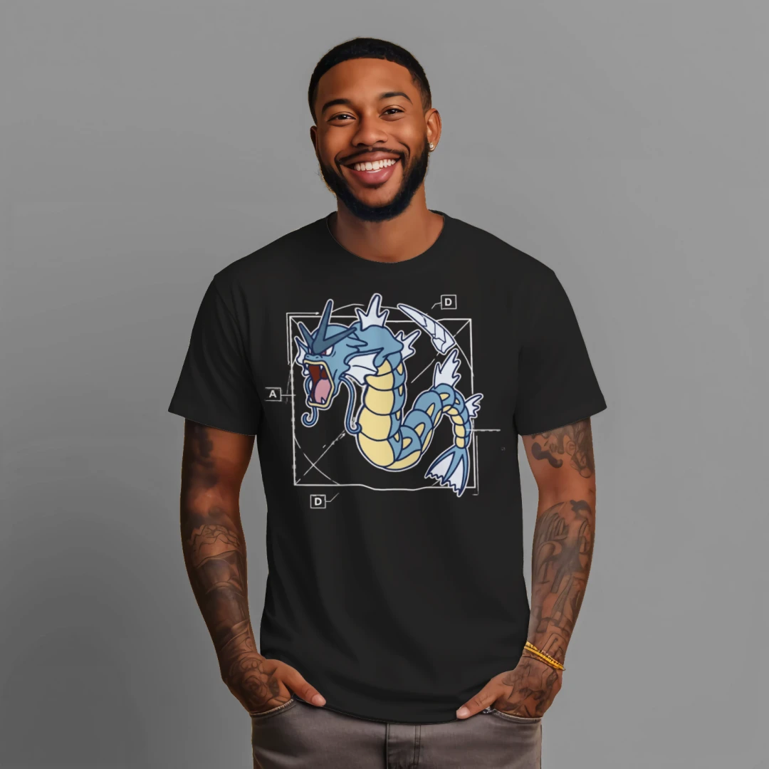 Kanzen Gear | Tidal Rage – Ocean Dragon Streetwear Shirt (Wave Edition) - new