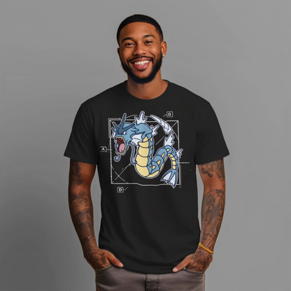 Kanzen Gear | Tidal Rage – Ocean Dragon Streetwear Shirt (Wave Edition) - new