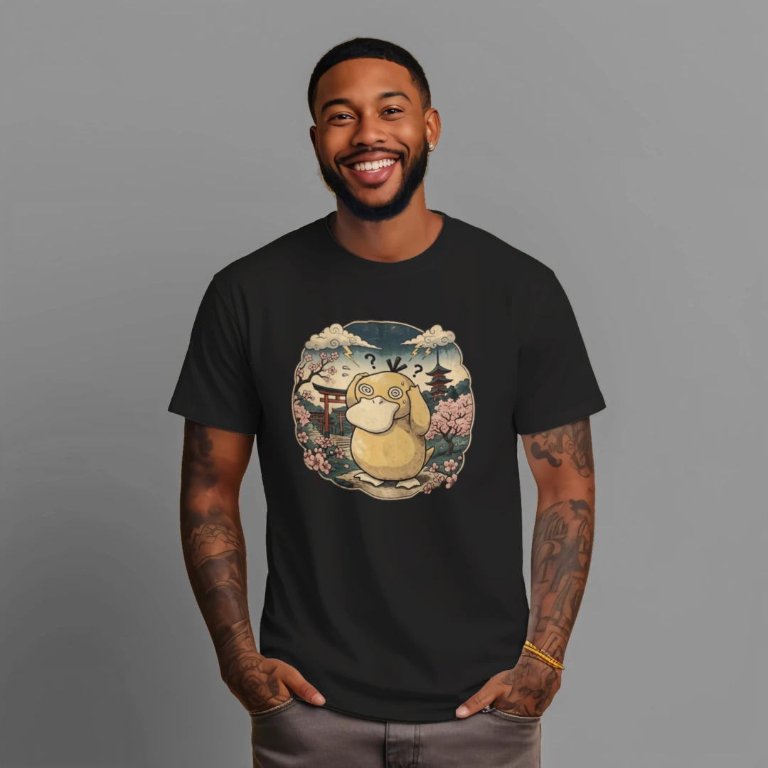 Kanzen Gear | Confused Wanderer – Duck Streetwear Shirt (Tokyo Garden Edition)